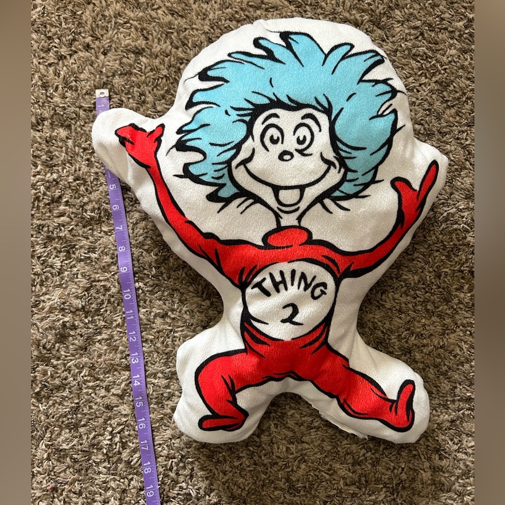 Dr. Seuss pillow